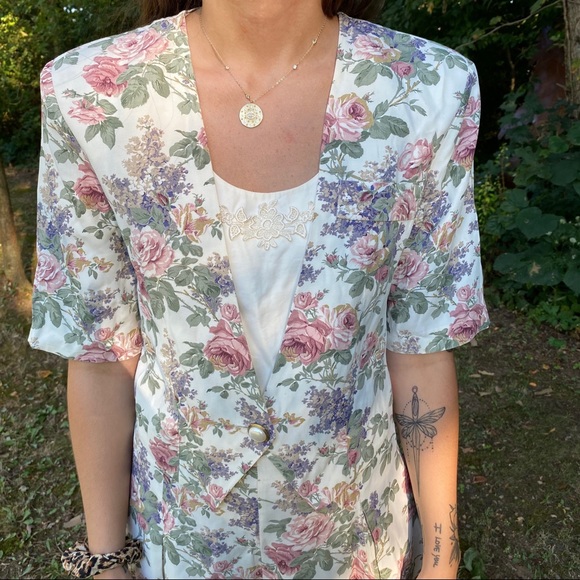 Vintage L.A Girl Boho 2 Piece Shorts Set - Picture 4 of 7